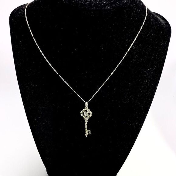 ARC Sterling Silver “Key to My Heart” Necklace - Picture 4 of 10